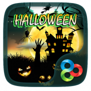 Halloween Dynamic Go Launcher Theme screenshot 5