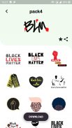 WAStickerApps Black Lives Matter screenshot 5