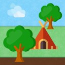 LogiBrain Tents and Trees Icon