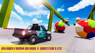 Mega Ramp Car Stunt Racing 3D - Impossible Tracks screenshot 7