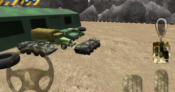 Armée parking 3D - Parking jeu screenshot 0