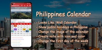 Philippines Calendar 2024