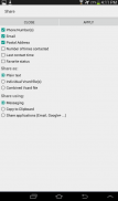 संपर्क एप्लिकेशन screenshot 10