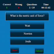 Physics MCQ screenshot 3