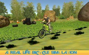 Buracos BMX Bicycle Off Road screenshot 1