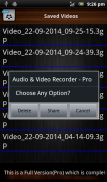 Audio and Video Recorder Lite screenshot 8