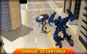 Rinoceronte robô carro transformando jogo - Baixar APK para Android