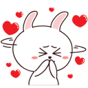 Bunny Sticker Icon