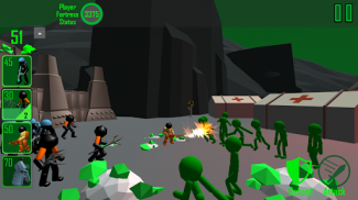 Stickman Guerre Zombie screenshot 9