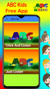 ABC Kids Learning : English Educational App screenshot 1