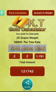 KT Gold Calculator screenshot 5