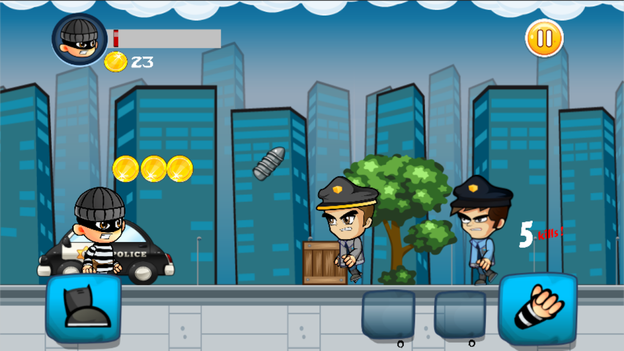 Cops N Robbers (Jail Break) - Mine Mini Game With Survival  Multiplayer::Appstore for Android