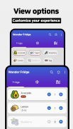 Wonder Fridge: Grocery list screenshot 1