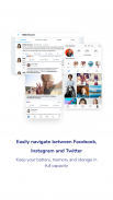 Social One - Facebook, Instagram & Twitter screenshot 1