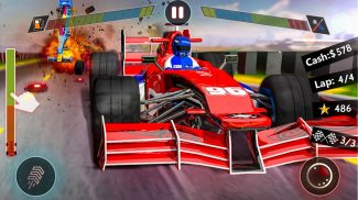 Formula Racing Car 3D screenshot 0