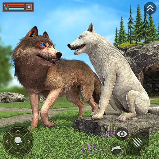 Baixar e jogar Wolf Tales - Online Wild Animal Sim no PC com MuMu