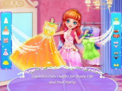 Mermaid Princess Love Story Dress Up & Salon Game screenshot 3