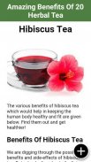 Amazing Health Benefits of 20 Herbal Tea screenshot 3