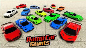 Ekstrim jalan mobil stunt game: permainan stunt mo screenshot 4