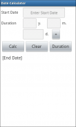Date Calculator screenshot 2