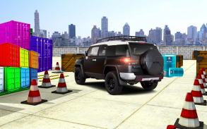 Luxury Jeep Spooky Stunt Parking 3D Game screenshot 1