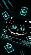 Devil Cat Smile Keyboard Theme screenshot 0