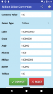 Million Billion Converter screenshot 1