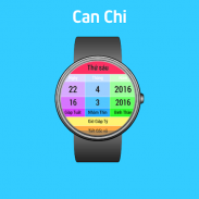 Âm lịch - Lunar 4 Android Wear screenshot 5