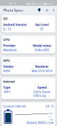 Phone specs: CPU & System info screenshot 7