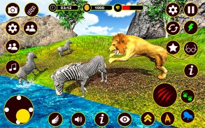 Lion Family Game screenshot 0