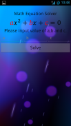 Math Equation Solver screenshot 1