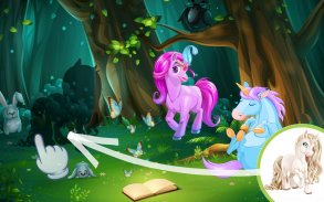Little Unicorn games for kids screenshot 2