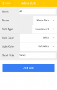Bulbify - Light Bulb Tracker screenshot 1