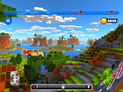 Blocky Rider: Roads Racing screenshot 1