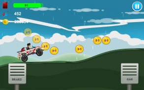 Uphill Racing Car & Hill Climbe 2D screenshot 3