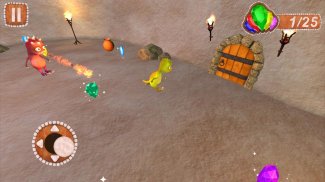لعبة مغامرات الديناصور - Diamond Dino Adventures screenshot 7