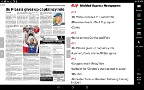 Trinidad Express Newspapers screenshot 1