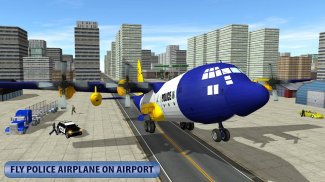 Police Airplane Dog Transport screenshot 9