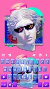 Vaporwave Keyboard Theme screenshot 4