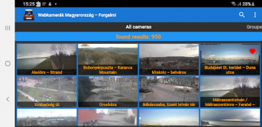 Webkamerák Magyarország screenshot 7