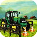 Farming Tractor Parking Games Icon