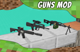 Mod Guns for MCPE. Weapons mods and addons. screenshot 1