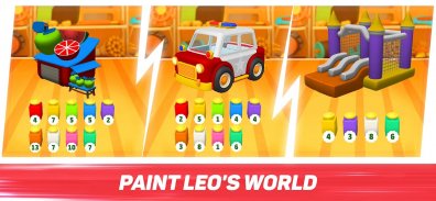 Leo Runner: car games for kids screenshot 12