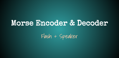 Morse Code Encoder & Decoder