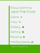 E. Learning Japan Map Puzzle screenshot 1