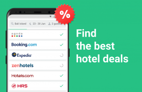 Cheap hotel deals and reservation — Hotellook screenshot 0
