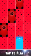 Piano Ladybug Noir Tiles 2020 : Magic Lady screenshot 2