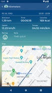 Kilometers: GPS Track Walk Run screenshot 2