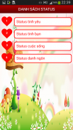 Tin Nhan Tinh Yeu - SMS Love screenshot 1