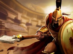 Gladiator Heroes Clash - Game strategi terbaik screenshot 11